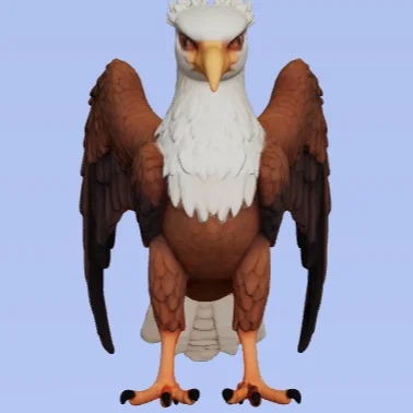 Mô hình đại bàng 3D trang trí (Eagle - Aguila) sắc nét