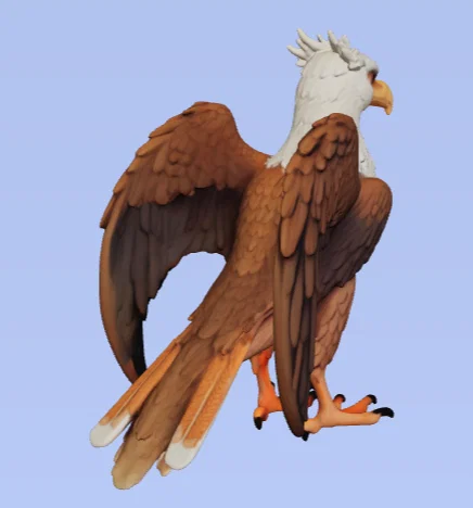 Mô hình đại bàng 3D trang trí (Eagle - Aguila) sắc nét - Image 4