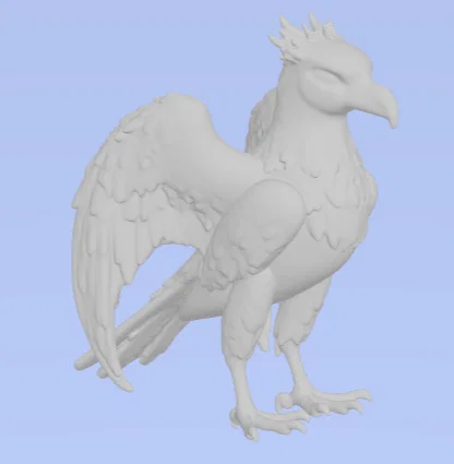 Mô hình đại bàng 3D trang trí (Eagle - Aguila) sắc nét - Image 5