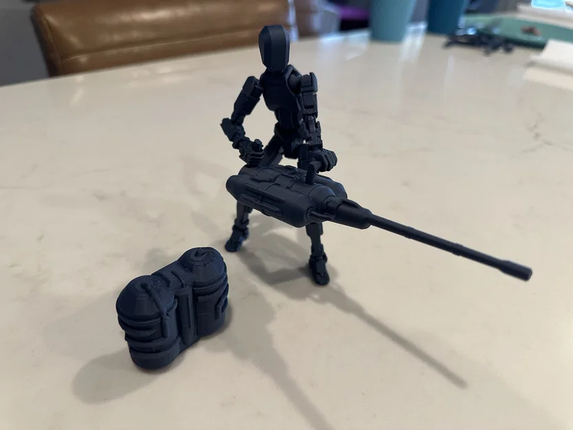 Súng phun lửa (Flamethrower) và balo nhiên liệu cho Dummy 13 - Image 5