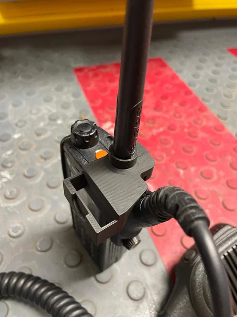 Giá treo micro bộ đàm Motorola in 3D cho lính cứu hỏa - Image 7