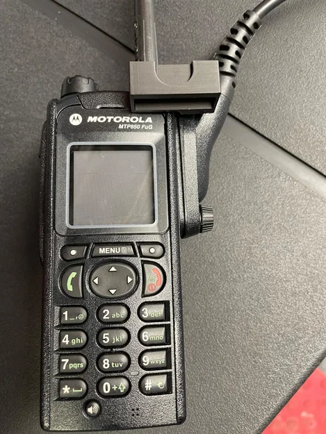 Giá treo micro bộ đàm Motorola in 3D cho lính cứu hỏa - Image 8