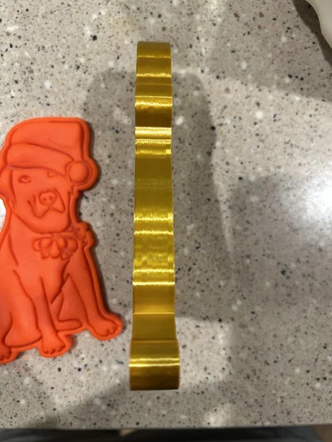 Khuôn cắt bánh quy Labrador Giáng Sinh - Image 3