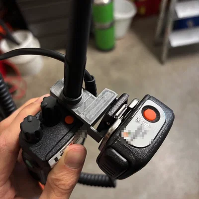 Giá đỡ micro cho bộ đàm Motorola MTP3550 (Feuerwehr)