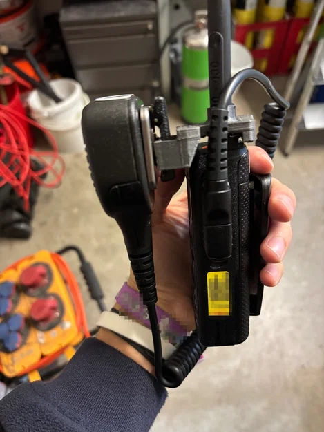 Giá đỡ micro cho bộ đàm Motorola MTP3550 (Feuerwehr) - Image 2
