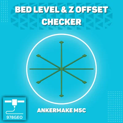 Công cụ kiểm tra độ phẳng bàn in và Z Offset cho AnkerMake M5C