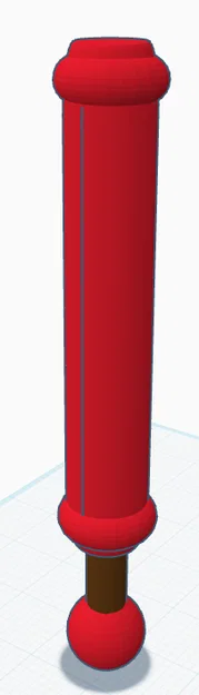 Mô hình gậy Yeeps Bat - Phụ kiện 3D cho Yeeps Plushy siêu dễ thương - Image 2