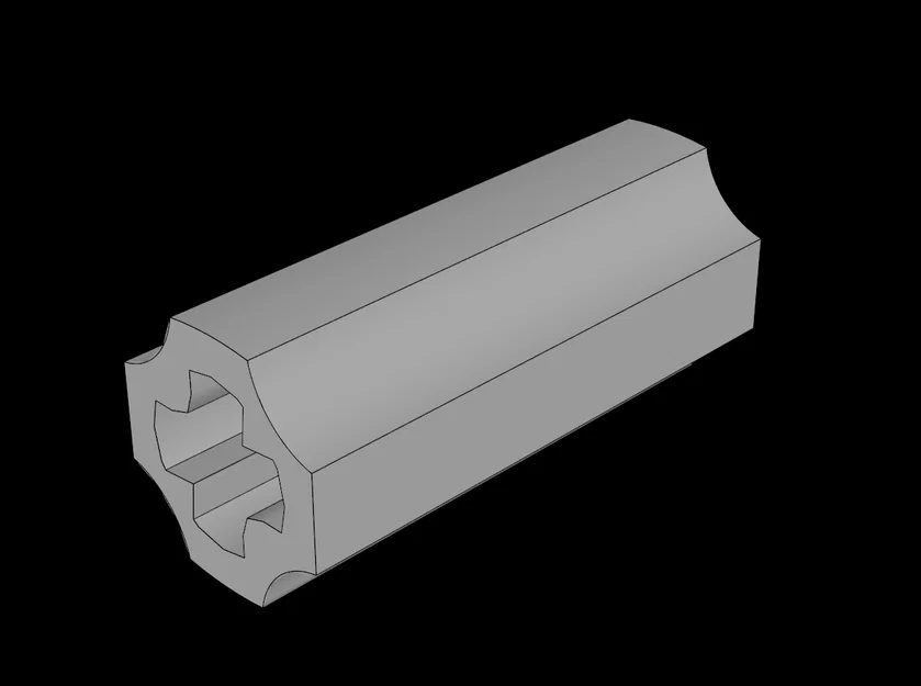 Khớp nối trục Technic tương thích Lego (59443.dat) - In 3D dễ dàng - Image 1