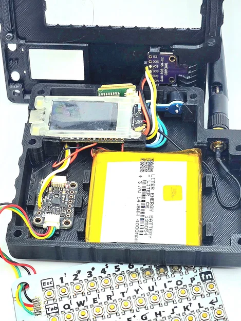 NRF-TXT - Bộ communicator Meshtastic độc lập (Heltec T114 V2) - Image 7