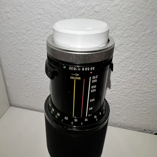 Nắp ống kính ngàm Canon FD (Canon FD Mount Lens Cap) - Image 1