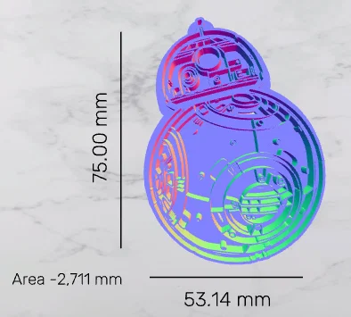 Bộ khuôn cắt bánh quy Star Wars in 3D độc đáo - Image 4