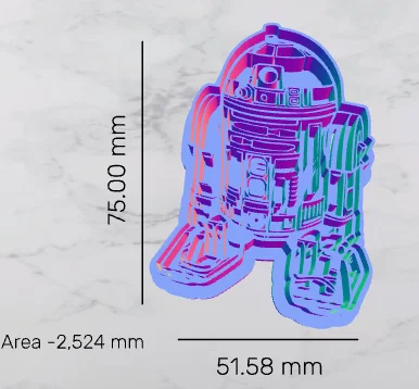 Bộ khuôn cắt bánh quy Star Wars in 3D độc đáo - Image 5