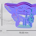 Bộ khuôn cắt bánh quy Star Wars in 3D độc đáo - Thumbnail 6