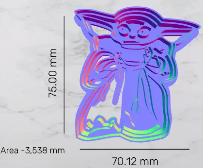 Bộ khuôn cắt bánh quy Star Wars in 3D độc đáo - Image 7