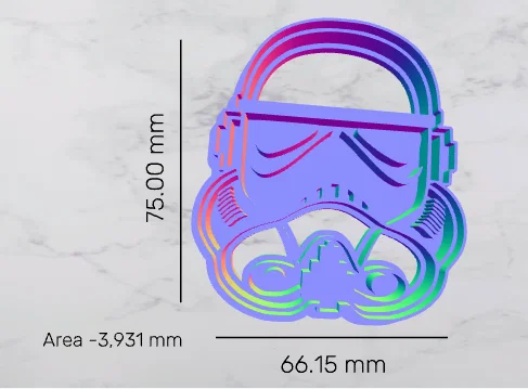 Bộ khuôn cắt bánh quy Star Wars in 3D độc đáo - Image 9