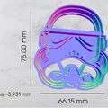 Bộ khuôn cắt bánh quy Star Wars in 3D độc đáo - Thumbnail 9