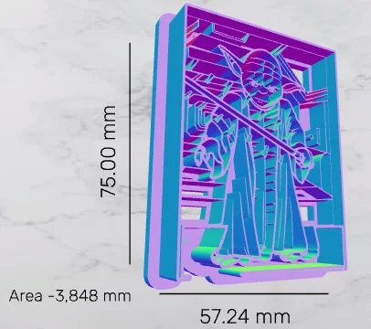 Bộ khuôn cắt bánh quy Star Wars in 3D độc đáo - Image 10