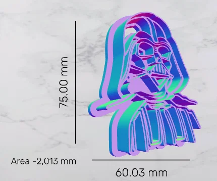 Bộ khuôn cắt bánh quy Star Wars in 3D độc đáo - Image 11