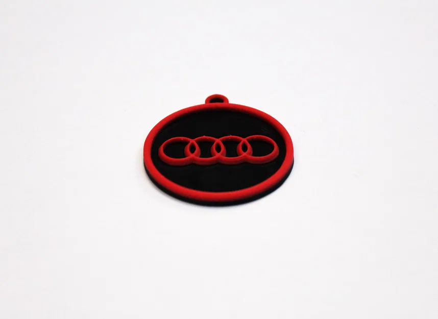 Audi – Móc treo chìa khóa logo Audi - Image 1