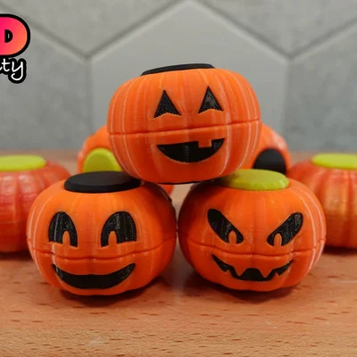 Pumpkin Twisty Fidget – Fidget Bí Ngô Xoắn Có Nam Châm
