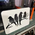 Chim (Birds) – Khuôn Stencil/Template để vẽ và sơn - Thumbnail 1