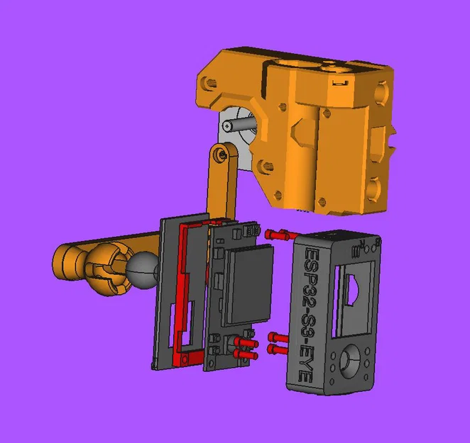 Vỏ gắn camera Prusa cho Esp32-S3-EYE - Image 3