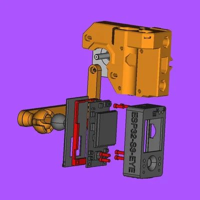 Vỏ gắn camera Prusa cho Esp32-S3-EYE