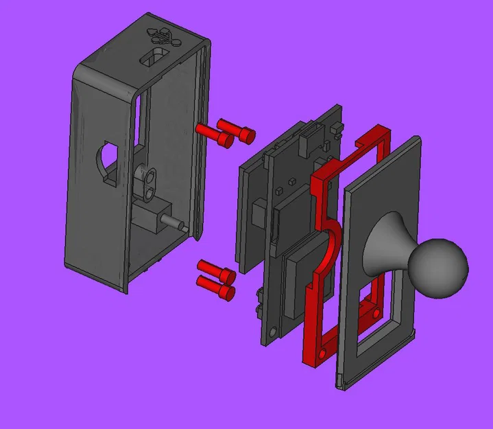 Vỏ gắn camera Prusa cho Esp32-S3-EYE - Image 4