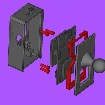 Vỏ gắn camera Prusa cho Esp32-S3-EYE