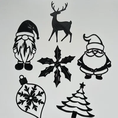 Bộ sưu tập Wall Art Giáng Sinh #4