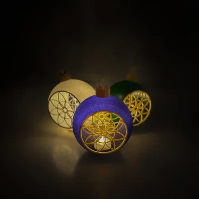 Tealight Snowglobe – Quả cầu tuyết Noel dùng tealight