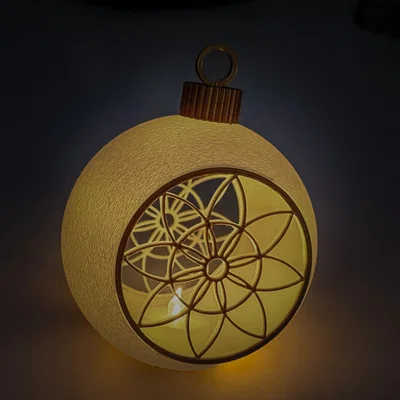 Tealight Snowglobe – Quả cầu tuyết Noel dùng tealight
