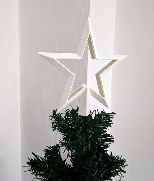 Chóp Cây Noel Ngôi Sao Khối Nổi (Volumetric Star Christmas Tree Topper) - Image 1