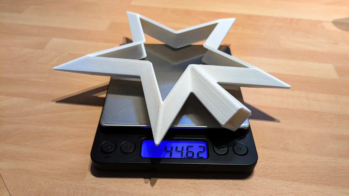 Chóp Cây Noel Ngôi Sao Khối Nổi (Volumetric Star Christmas Tree Topper) - Image 3