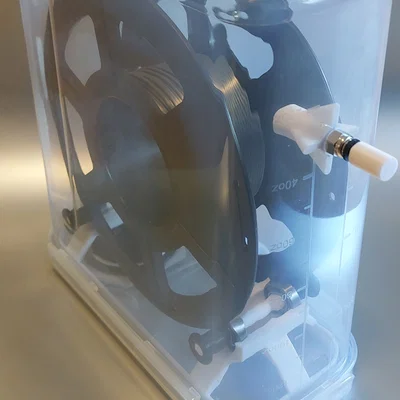 Đế đỡ cuộn nhựa in 3D liền khối cho Filament Dry Box