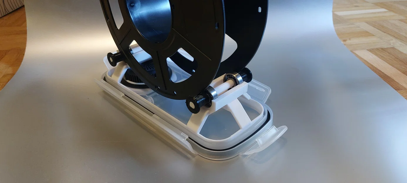 Đế đỡ cuộn nhựa in 3D liền khối cho Filament Dry Box - Image 3