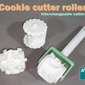 Cookie cutter rolller – Trục lăn khuôn cắt bánh quy - Thumbnail 1