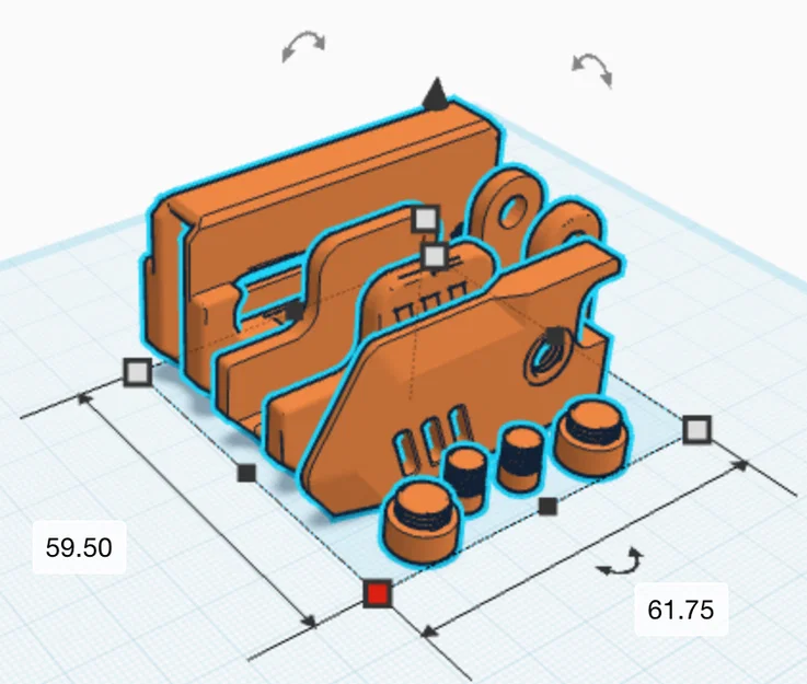 Mô hình dao Gravity Carrot Knife in 3D (Thiết kế in một lần) - Image 1