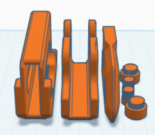 Mô hình dao Gravity Carrot Knife in 3D (Thiết kế in một lần) - Image 2