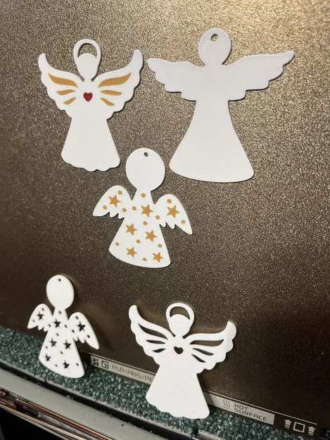 Mô hình thiên thần treo cây thông Giáng sinh - Đồ trang trí in 3D - Image 1