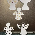 Mô hình thiên thần treo cây thông Giáng sinh - Đồ trang trí in 3D - Thumbnail 2