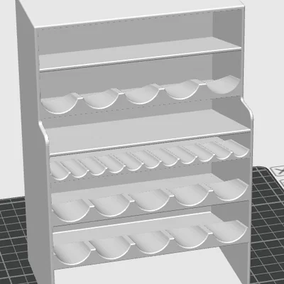Kệ để mỹ phẩm 3D - Giải pháp sắp xếp đồ trang điểm ngăn nắp