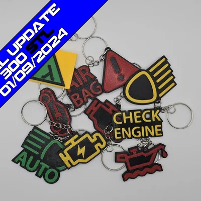 FINAL 300 Móc Khóa Biểu Tượng Táp-lô Ô Tô - MASTER COLLECTION