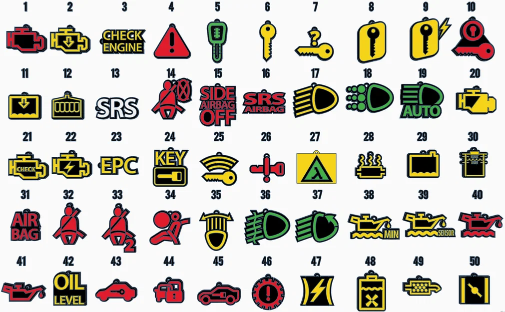 FINAL 300 Móc Khóa Biểu Tượng Táp-lô Ô Tô - MASTER COLLECTION - Image 3