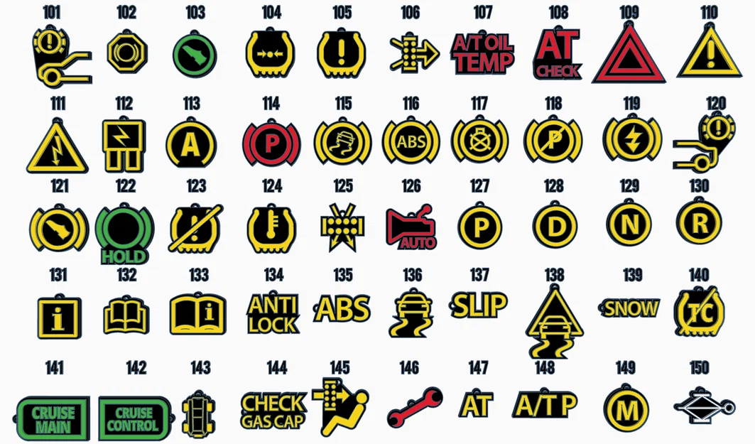 FINAL 300 Móc Khóa Biểu Tượng Táp-lô Ô Tô - MASTER COLLECTION - Image 5