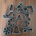 Khuôn cắt bánh cookie Giáng Sinh / Vánoční vykrajovátka - Thumbnail 1