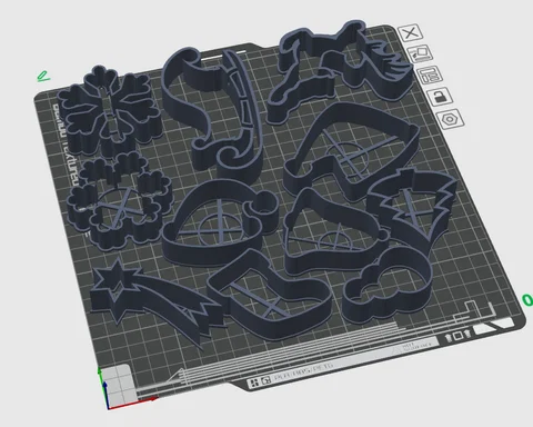 Khuôn cắt bánh cookie Giáng Sinh / Vánoční vykrajovátka - Image 4