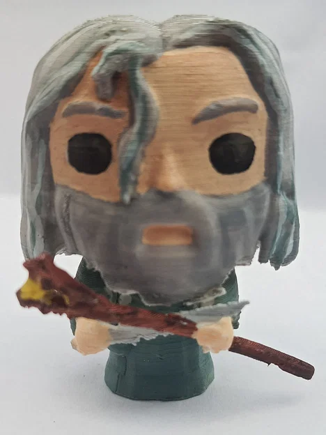 Mô hình Gandalf phong cách Funko Pop 3D cực chất - Image 1