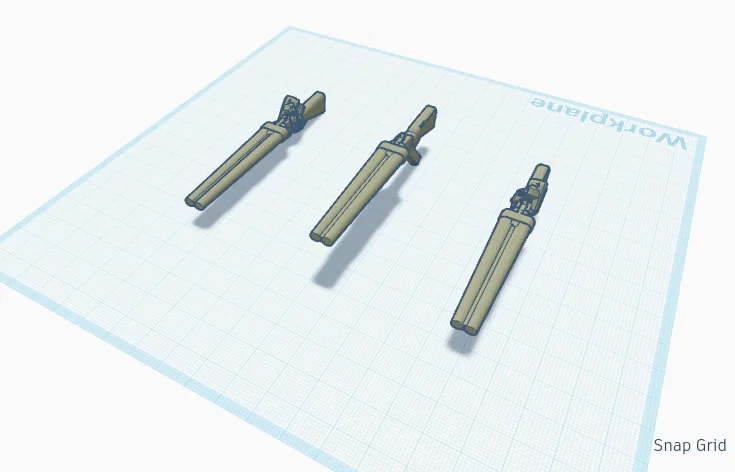 Mô hình súng Shotgun 2 nòng cho Dummy 13 (3 phiên bản) - Image 1
