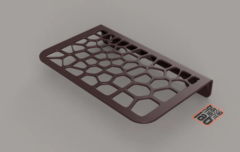 Kệ tường thiết kế Voronoi - Mensola con design stile Voronoi - Image 1